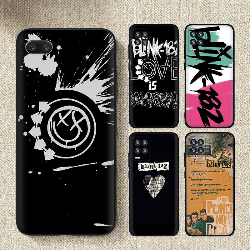 เคสโทรศัพท์ TPU ซิลิคอนแบบนุ่ม OPPO A17 A17K A35 A53 A32 A54 A54S A55 A53S A56S U4VY blink-182