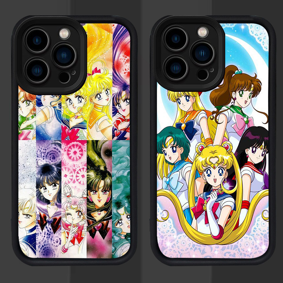 R-39 เคสเซเลอร์มูนน่ารัก iPhone 16 15 XR XS X Plus Pro Max