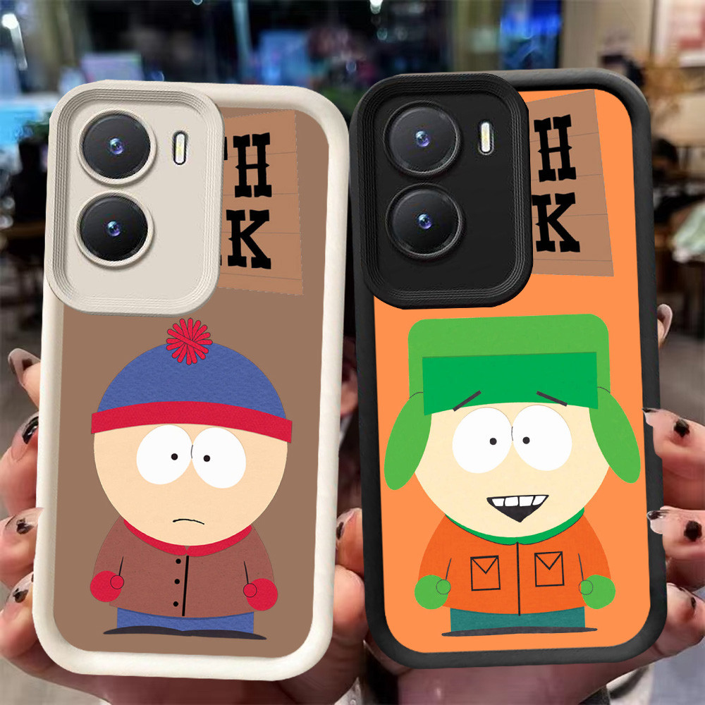 XI111 Park South สําหรับ VIVO Y33e IQOO Z9X 13 Z9 Y75 Y83 Y01 Z10 Y73 V17 5G สีดําสีขาว