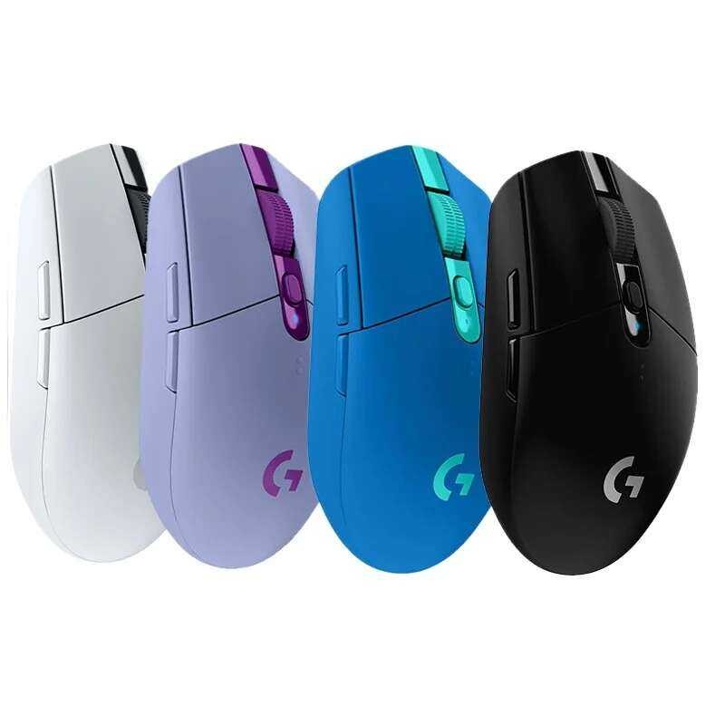 ▥ เมาส์ไร้สาย Logitech G304 G305 G102 เกมคอมพิวเตอร์ 2.4G เมาส์ตามหลักสรีรศาสตร์ Tech เครื่องยน