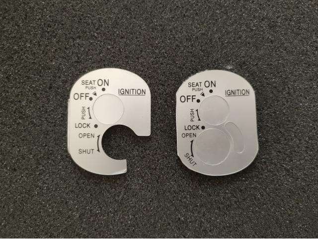 Wdmoto เหมาะสําหรับ Honda DIO38 55 56 61 เฟส 62 WH100 ประตูไฟฟ้าล็อคแม่เหล็กสติกเกอร์ฟิล์มดอกไม้