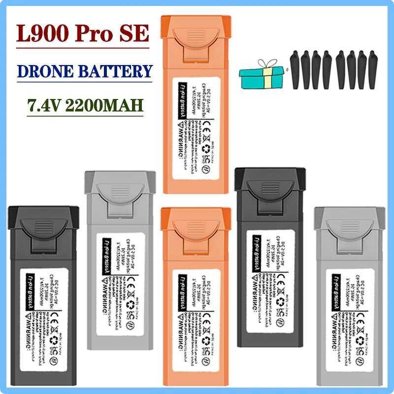 ❃ สำหรับ L900 7.4V 2200Mah แบตเตอรี่อุปกรณ์เสริมดั้งเดิมสำหรับ L900 Pro SE MAX แบตเตอรี่พร้ ❃