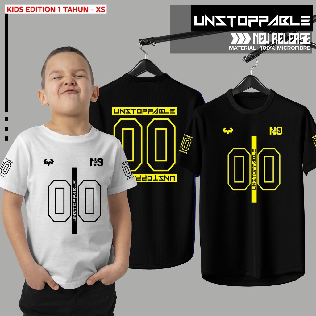 เสื้อแข่งไม่เหมาะสมที่สุด KIDS EDITION ขนาด 22-SIZE XS DEWASA KAIN MICROFIBRE JERSI KANAK2 เด็ก PG S