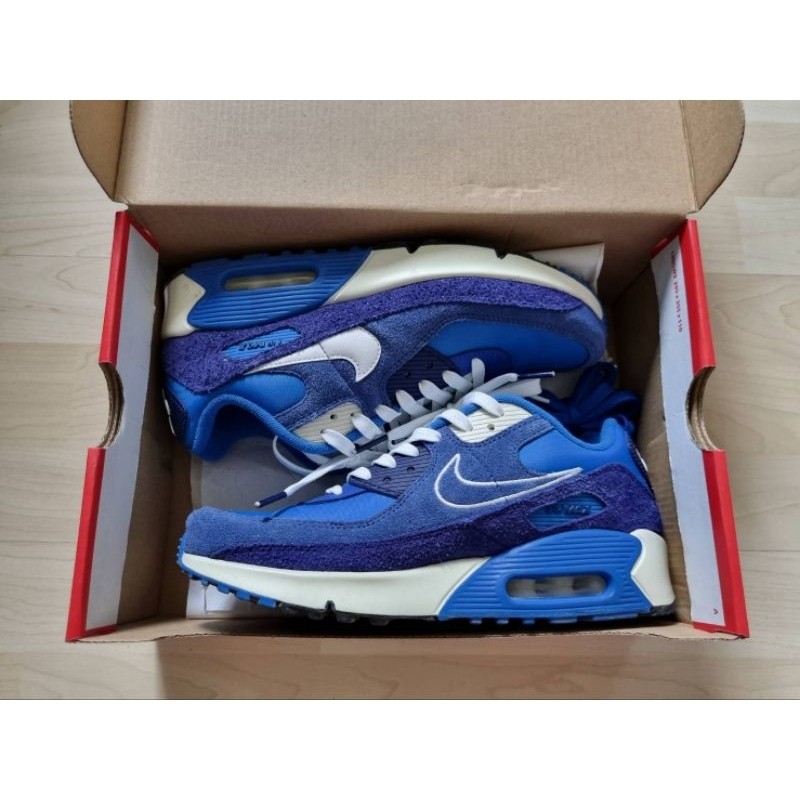 2024 Nike Air Max 90 SE(GS) มือสอง ของแท้ 100% สภาพ 98% เหมือนใหม่ ส่งฟรีทั่วไทย!