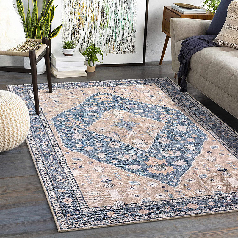 Bohemian style carpet living room sofa coffee table carpet bedroom bedside table mat