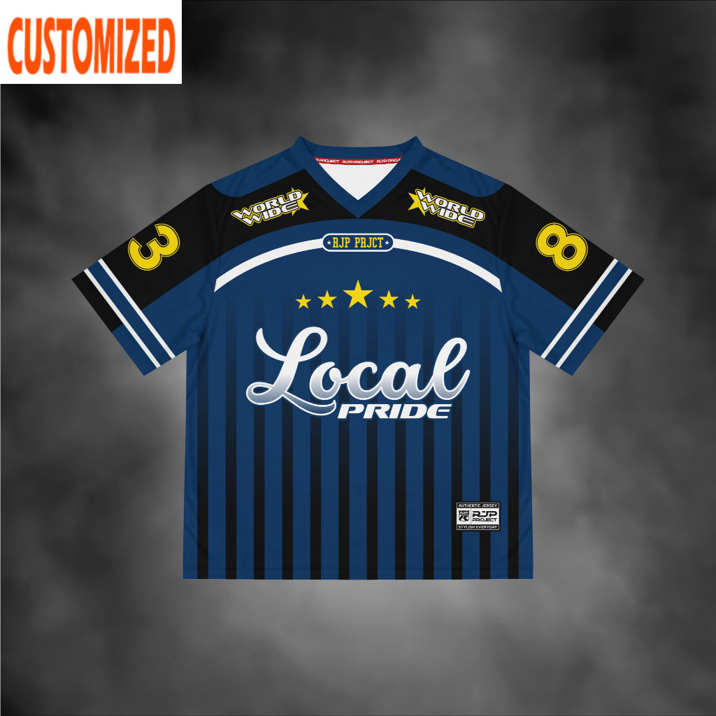 2025 Moveup ใหม่ Baju Jersey Hockey Bahan Dryfit Milano Stratwear Casual Series หมายเลข 83 Oversize Vintage