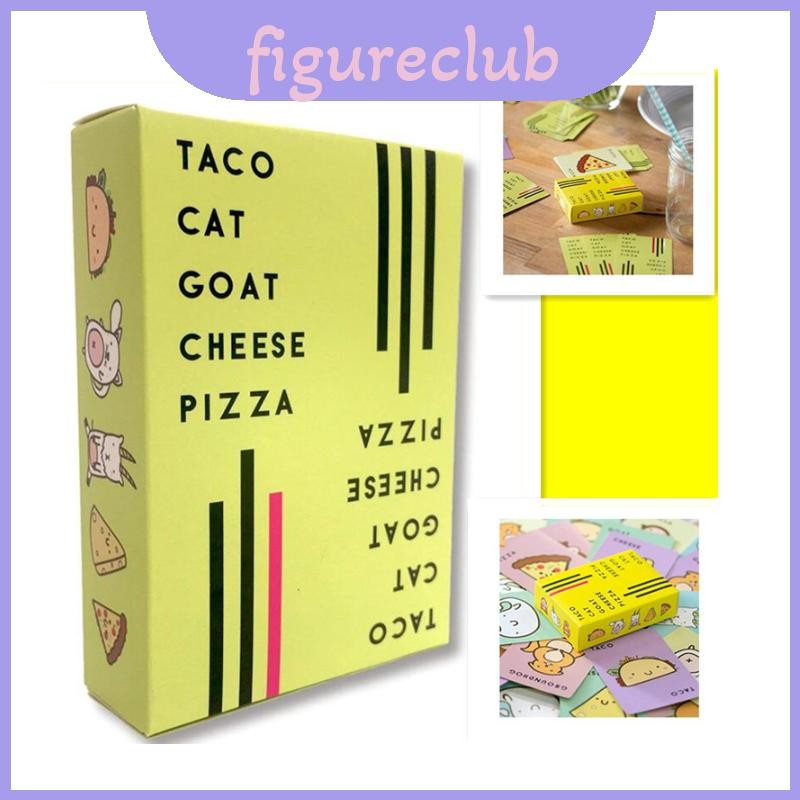 Goat Taco Cat Cheese Pizza Card Game ต้องมีสําหรับคนรักเกม