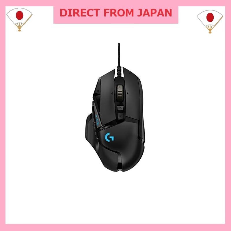 Logicool G Gaming Mouse Wired G502 HERO Sensor 11 Programmable Buttons LIGHTSYNC RGB High-speed Scr