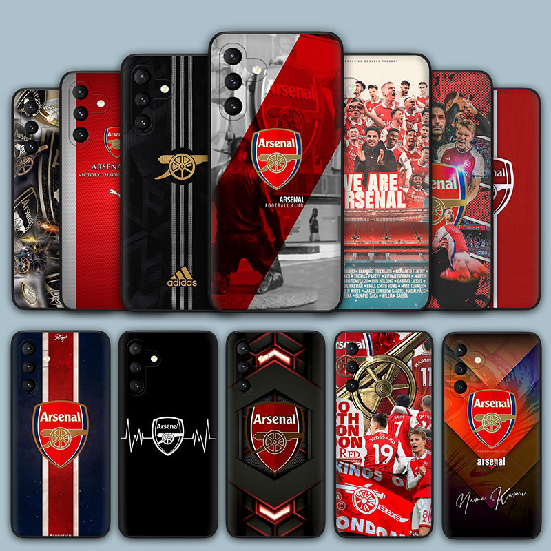 Vivo Y15S Y15A Y35 Y16 4G Y22 Y22S S1 Pro S16 S16Pro S17 S17Pro H1R7 Arsenal Fc โลโก้ซิลิโคนฝาครอบโท