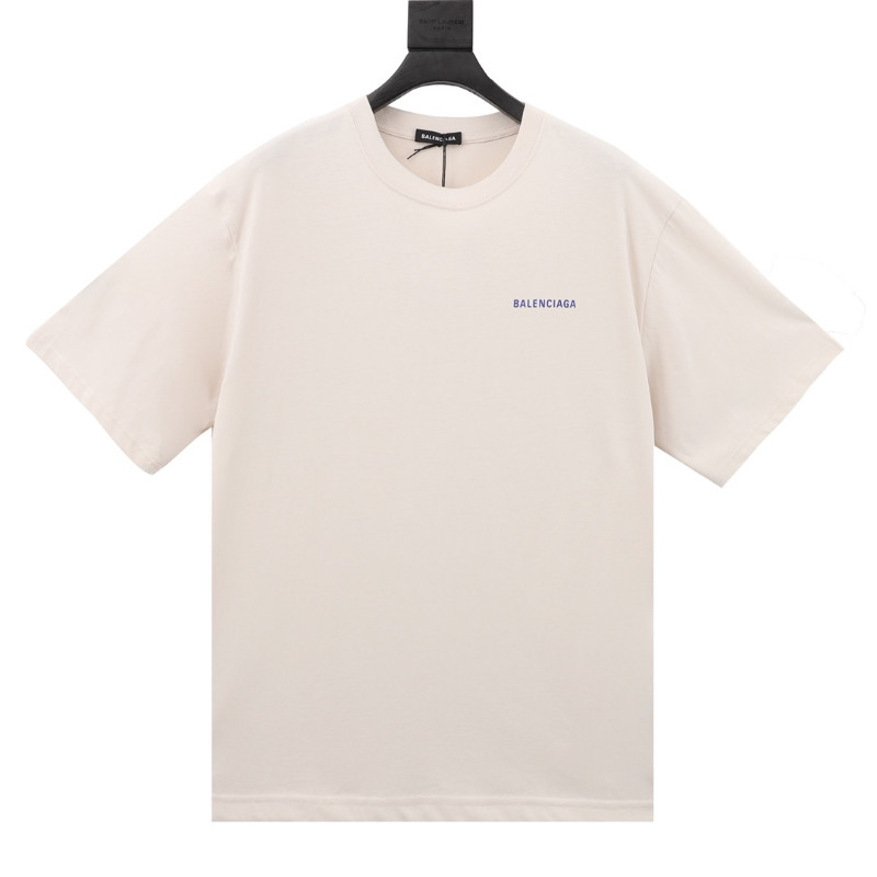 BALENCIAGA2005 Simple Classic เสื้อยืดสีขาว