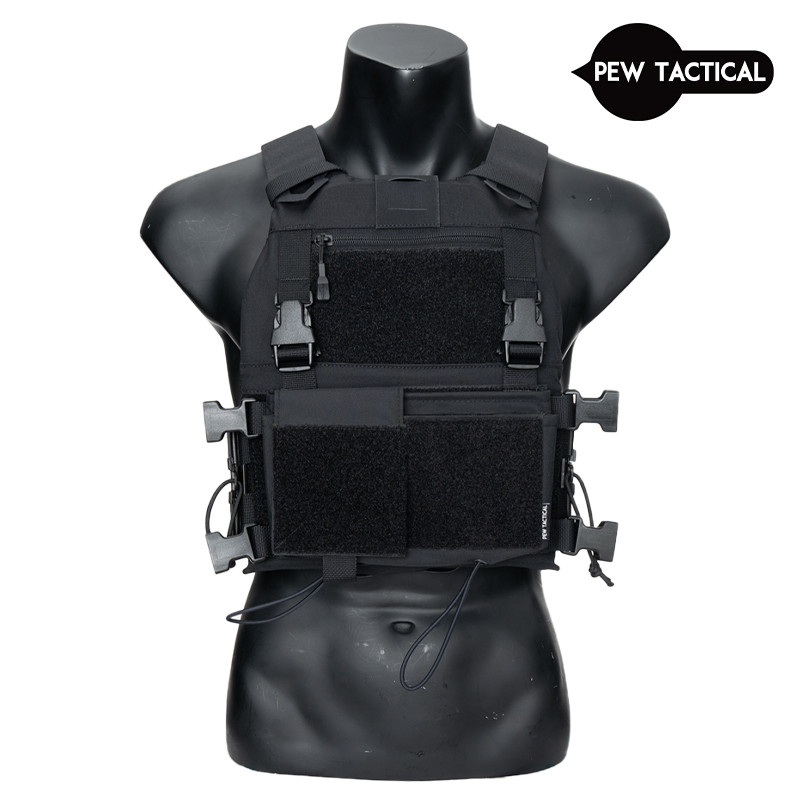 PEW เสื้อกั๊กยุทธวิธีชุด FCSK 3.0EX Quick Release Cummerbund MK3 แผงด้านหน้า Black Ranger สีเขียวยุท