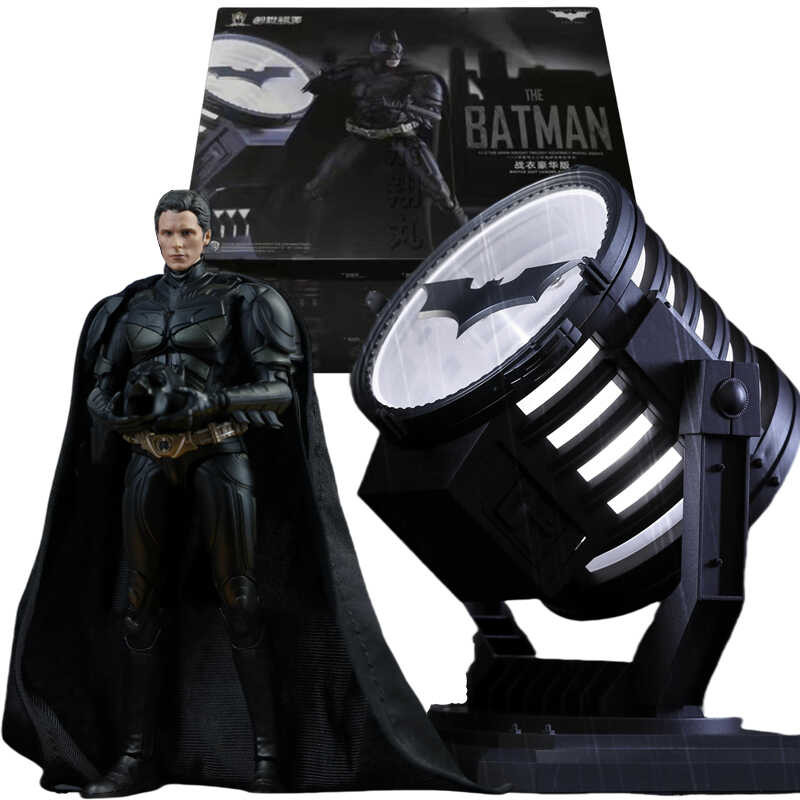 ◆ MODOKING ต้นฉบับแบทแมน SDARK KNIGHT TRILOGY Earmuff แสง DC 1:12 Action Chart