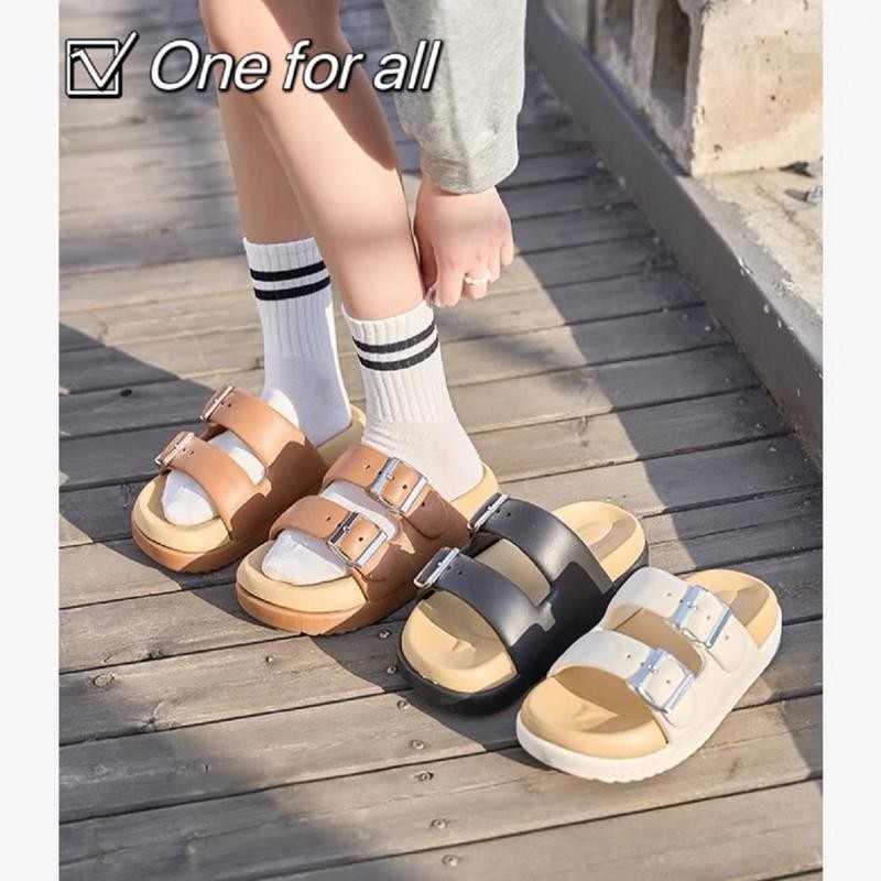 (เกรดA)One for all พร้อมส่งจากไทย NEW รุ่น TX557 รองเท้าแตะแพลตฟอร์ม พื้นห