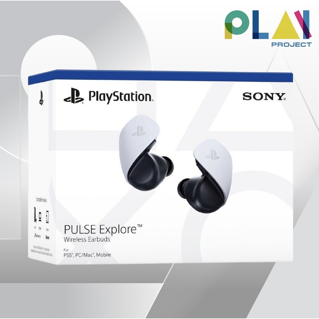 PlayStation PULSE Explore Wireless Earbuds Features สำหรับ PS5 [ประกันศูนย์ไทย 1 ปี] [มือ1] [หูฟัง