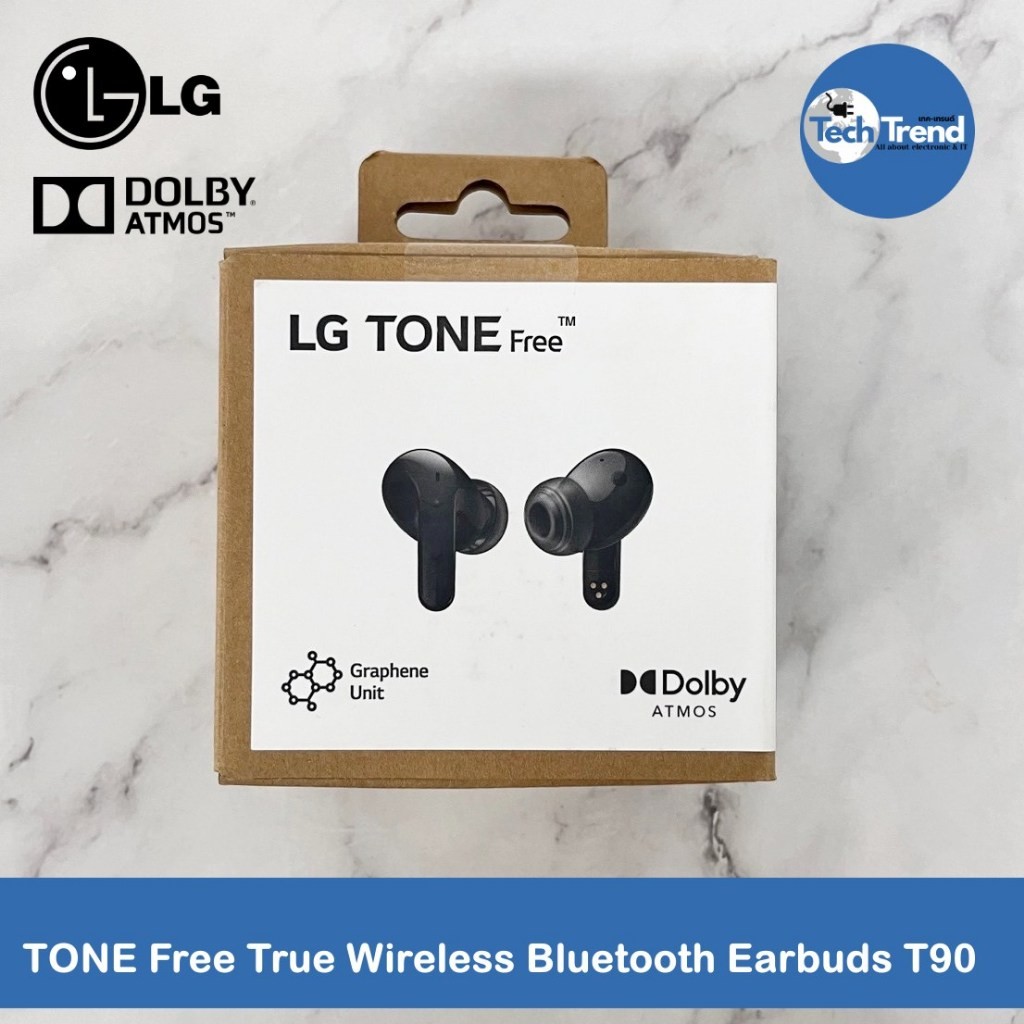 TONE Free True Wireless Bluetooth Earbuds T90Q หูฟังบลูทูธไร้สาย LG ตัดเสียงรบกวนแบบแอคทีฟ ระบบ Dol