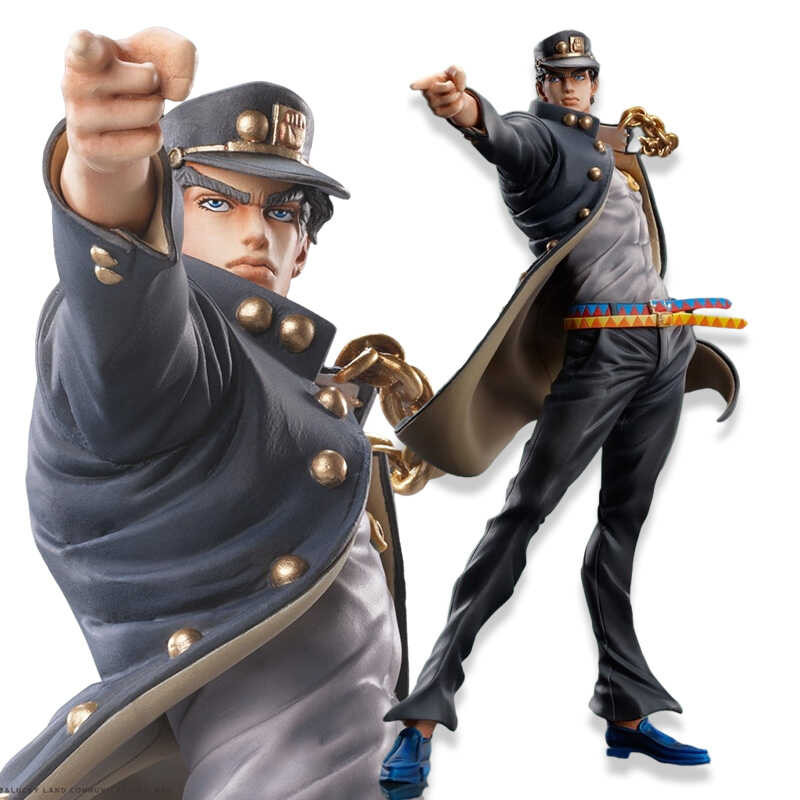 ◆ 17Cm Anime Figure Kujo Jotaro Jolyne Cujoh Jojo's Bizarre Adventure PVC Standing Model Toys D