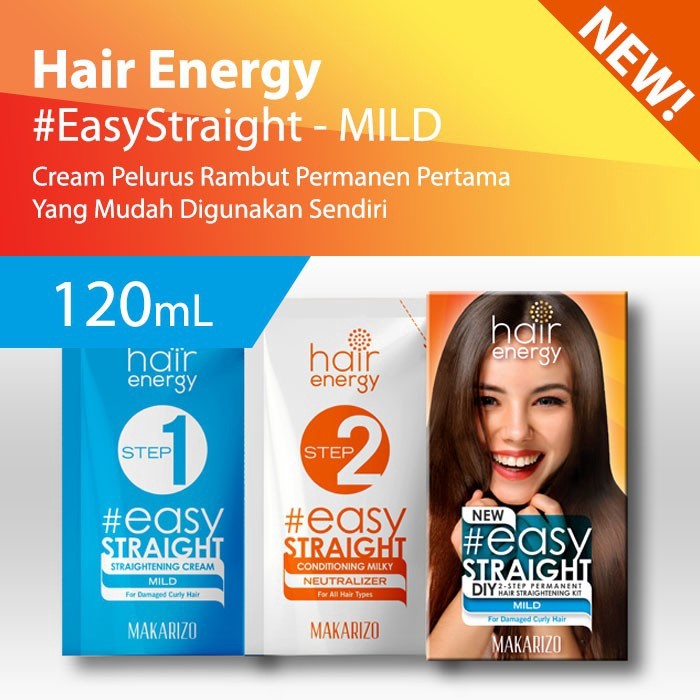 ในสต็อก Makarizo Hair Energy Easy Straight MILD