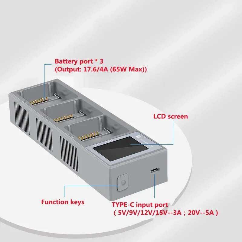 ▥ สําหรับ Mavic 3 Series Digital Display Charger HUB ▥