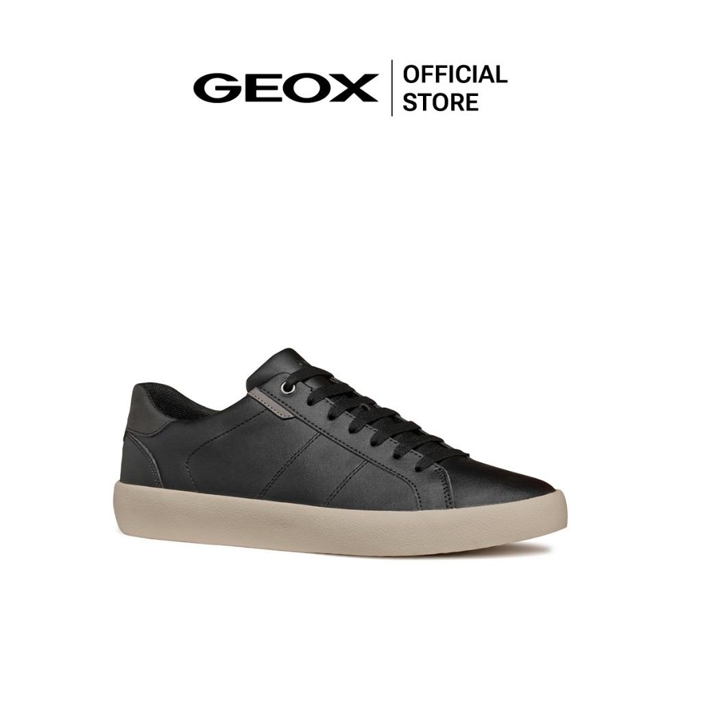 GEOX รองเท้าลำลองผู้ชาย รุ่น U AFFILE - BLACK FW24 (U46BUAC9999M_F4BKXX)