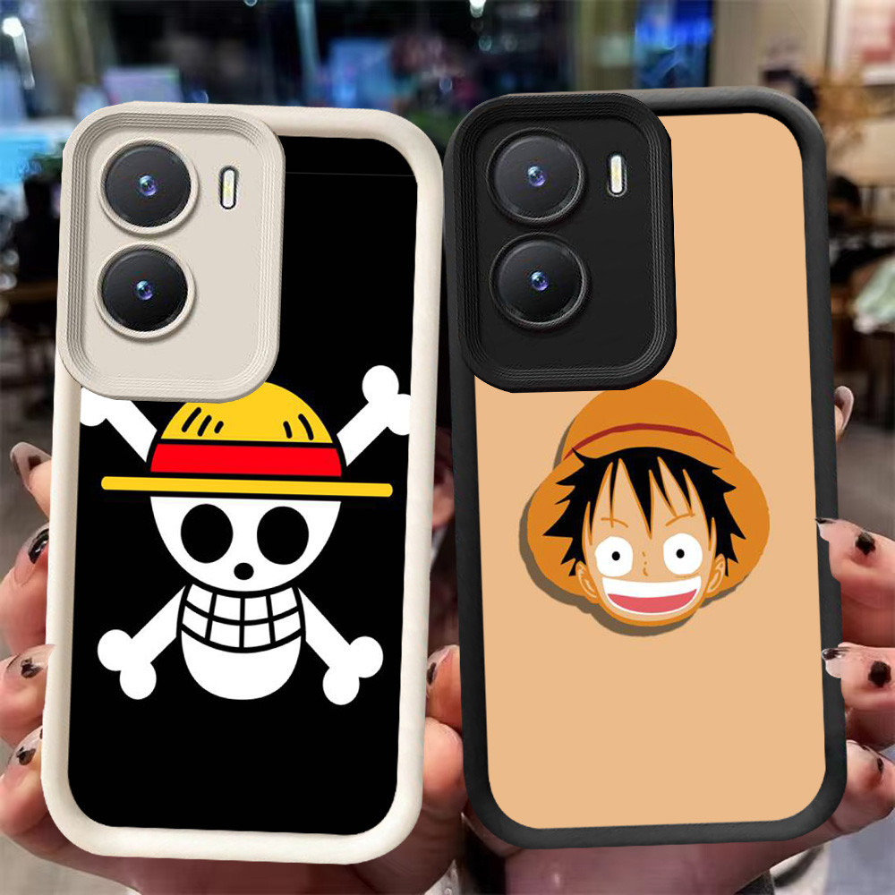 XI76 One Piece สําหรับ VIVO Y33e IQOO Z9X 13 Z9 Y75 Y83 Y01 Z10 Y73 V17 5G สีดําสีขาว