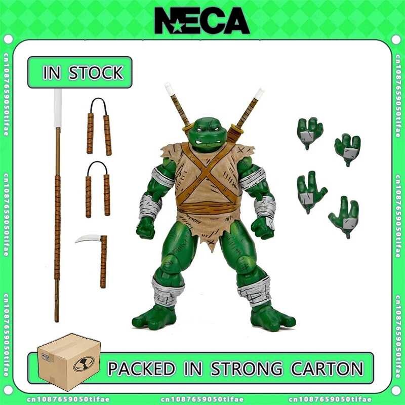 ◆ NECA ของเล่น TMNT เรนเจอร์นินจาเต่า 7 "แอ็คชั่นหุ่นอะน