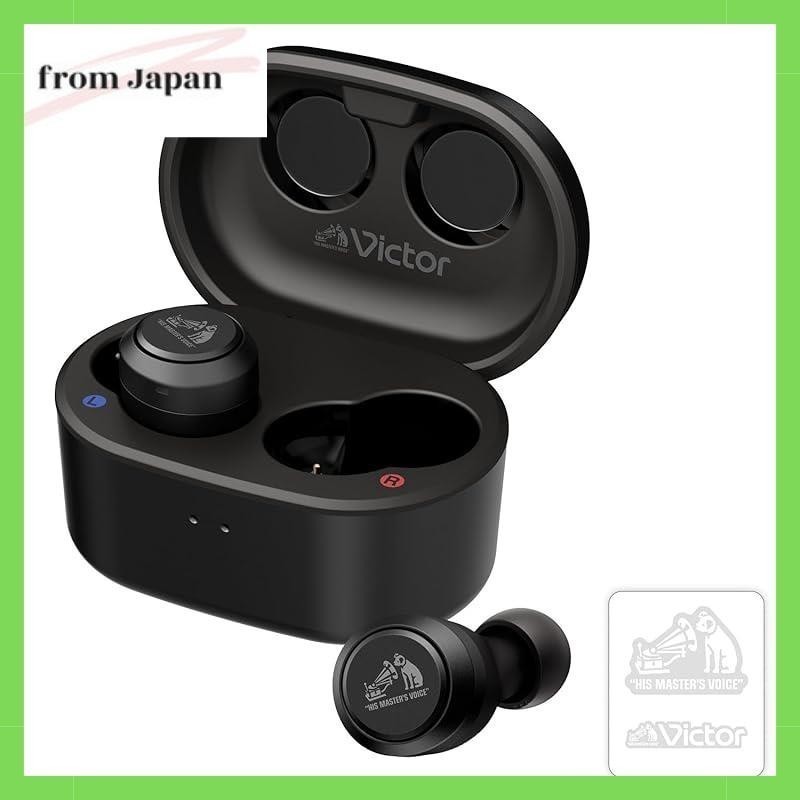 Jvc Kenwood Victor Ha-Fx150T-Ba หูฟังไร้สาย พร้อมสติกเกอร์บลูทูธ ตัดเสียงรบกวน ตัดเสียงรบกวน กันน้ํ