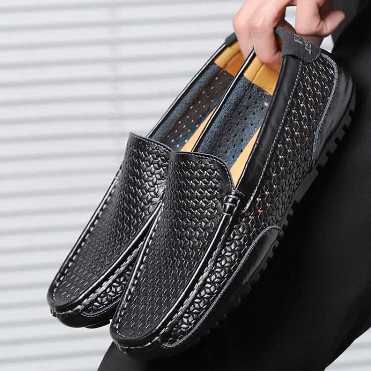 รองเท้าหนังผู้ชาย รองเท้าหนังผู้ชาย Hand Sewing รองเท้าหนังผู้ชาย รองเท้าหนังผู้ชาย Yinglun Pi หล่