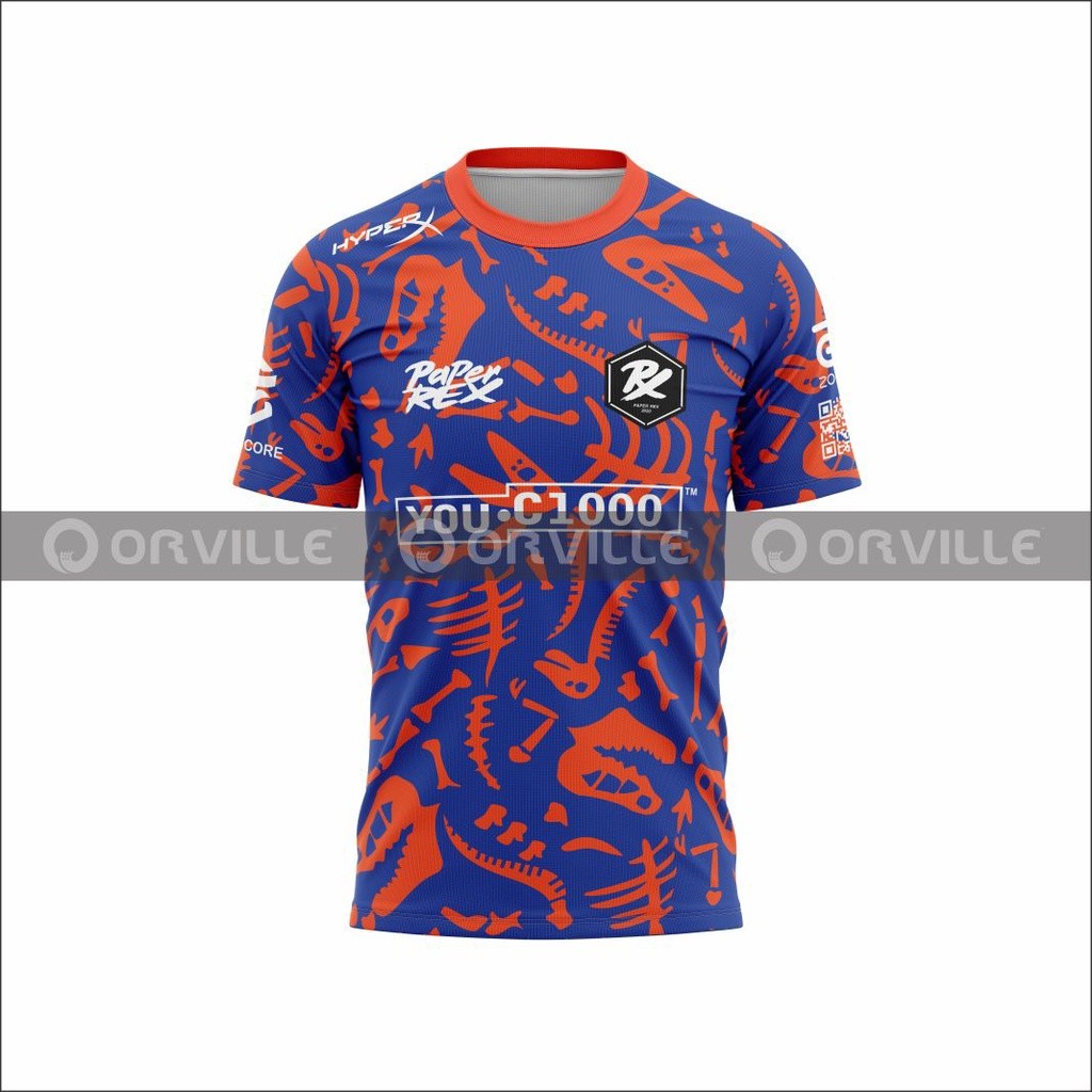 เสื้อยืดเจอร์ซีย์ PRX PAPER REX ปี 2024 สำหรับภูมิภาค MY/SG