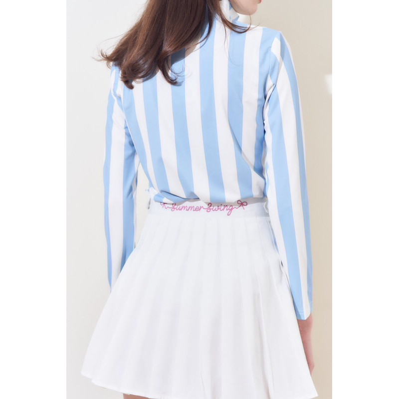 Summer Swing Ayaka Pleated Skort White