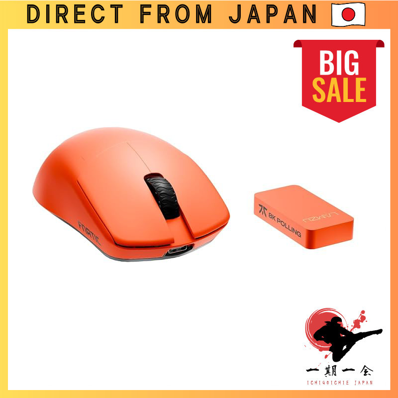 FnaticGear Lamzu MAYA 8K - FNATIC SPECIAL EDITION Ultra-Light Wireless Gaming Mouse with 8000Hz Pol