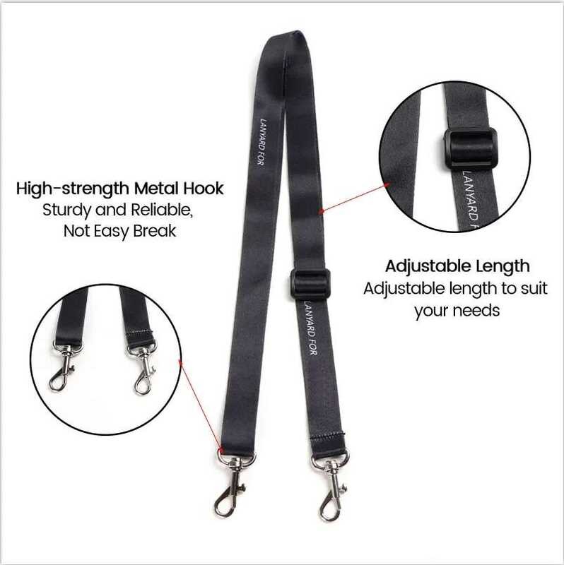▥ Universal Lanyard RC N3/N2/N1/N1c ปรับสายคล้องคอป้องกันกรณี Hook Bracket สําหรับ DJI Neo/Air