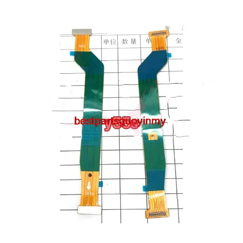 Guo- เมนบอร์ด Flex สําหรับ VIVO V25 Y55S S15E S10E S15 บอร์ดหลักเมนบอร์ดเชื่อมต่อ LCD Flex Cable