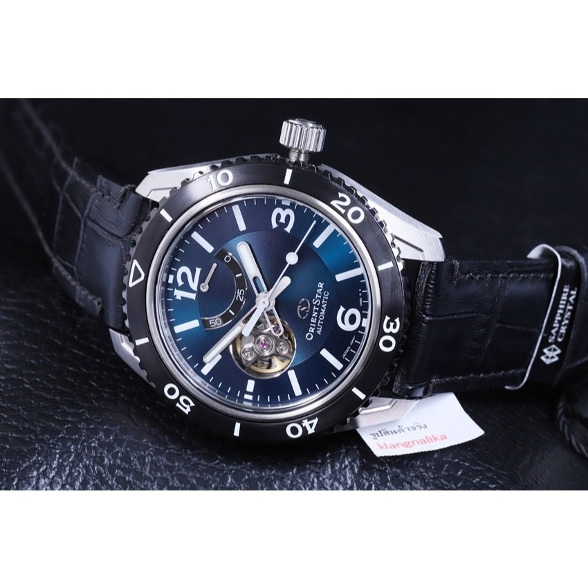 นาฬิกา Orient Star Sports Semi Skeleton รุ่น RE-AT0104E