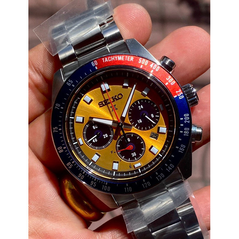 นาฬิกาข้อมือ Seiko Prospex Solar Speedtimer SSC947P1