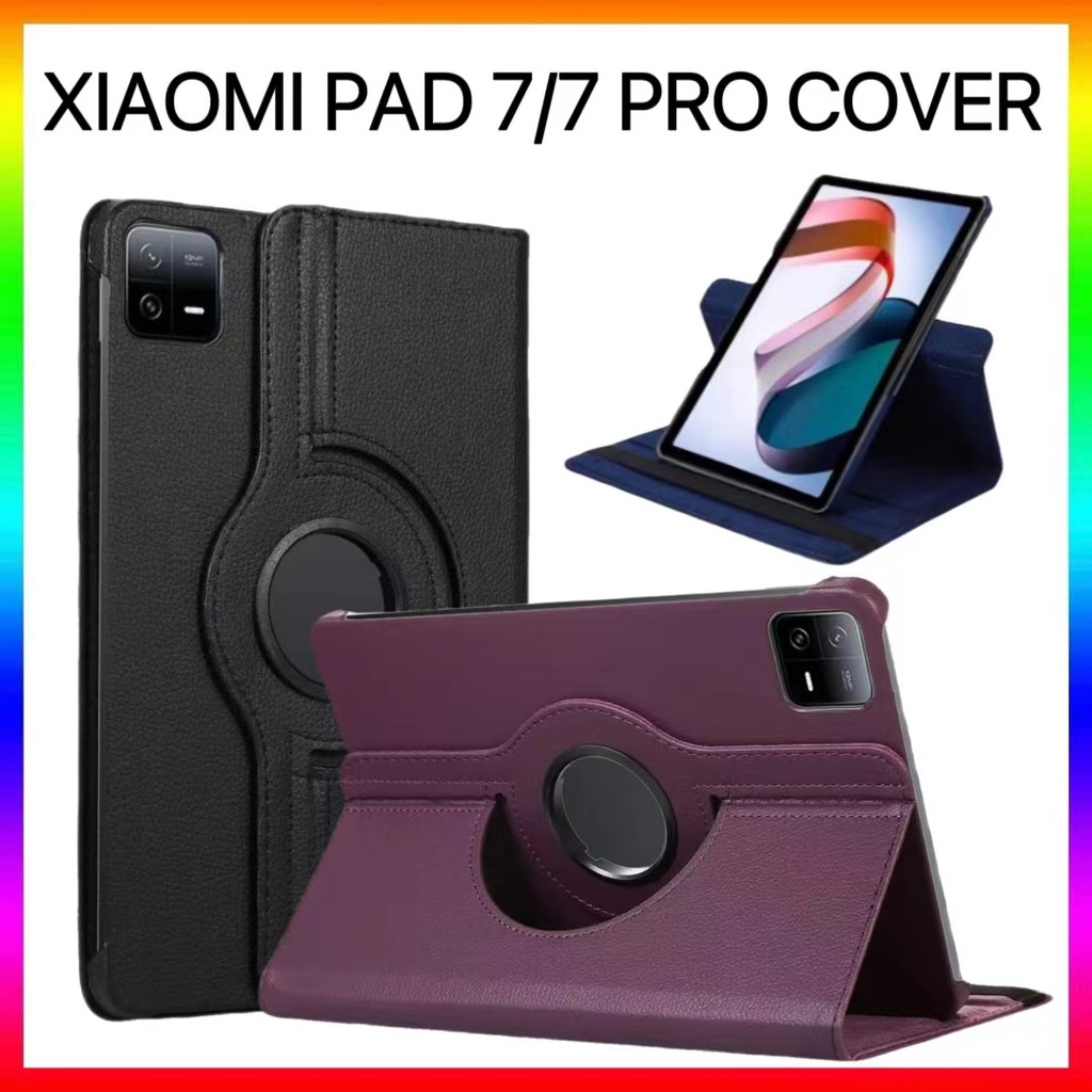 Xiaomi Pad 7 / 7 Pro 11.2 นิ้ว 360 Rotation Cover Protector Mipad7/ Mipad 7 Pro Flip Casing