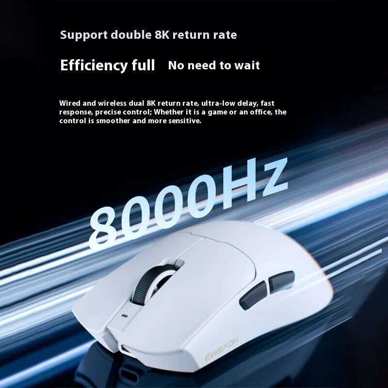 ▥ Eweadn S9 Ultra Mouse 3 โหมด Par2862 8K Paw3950 500Maแบตเตอรี่น้ําหนักเบาที่กําหนดเองesports
