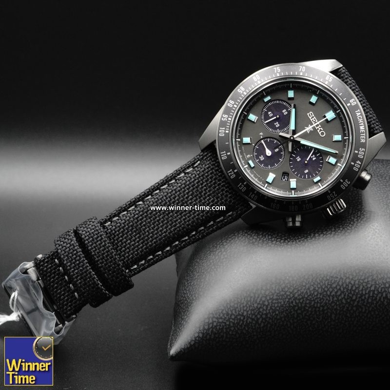 นาฬิกาข้อมือ SEIKO The Black Series SPEEDTIMER Solar Chronograph รุ่น SSC923P1,SSC923P,SSC923