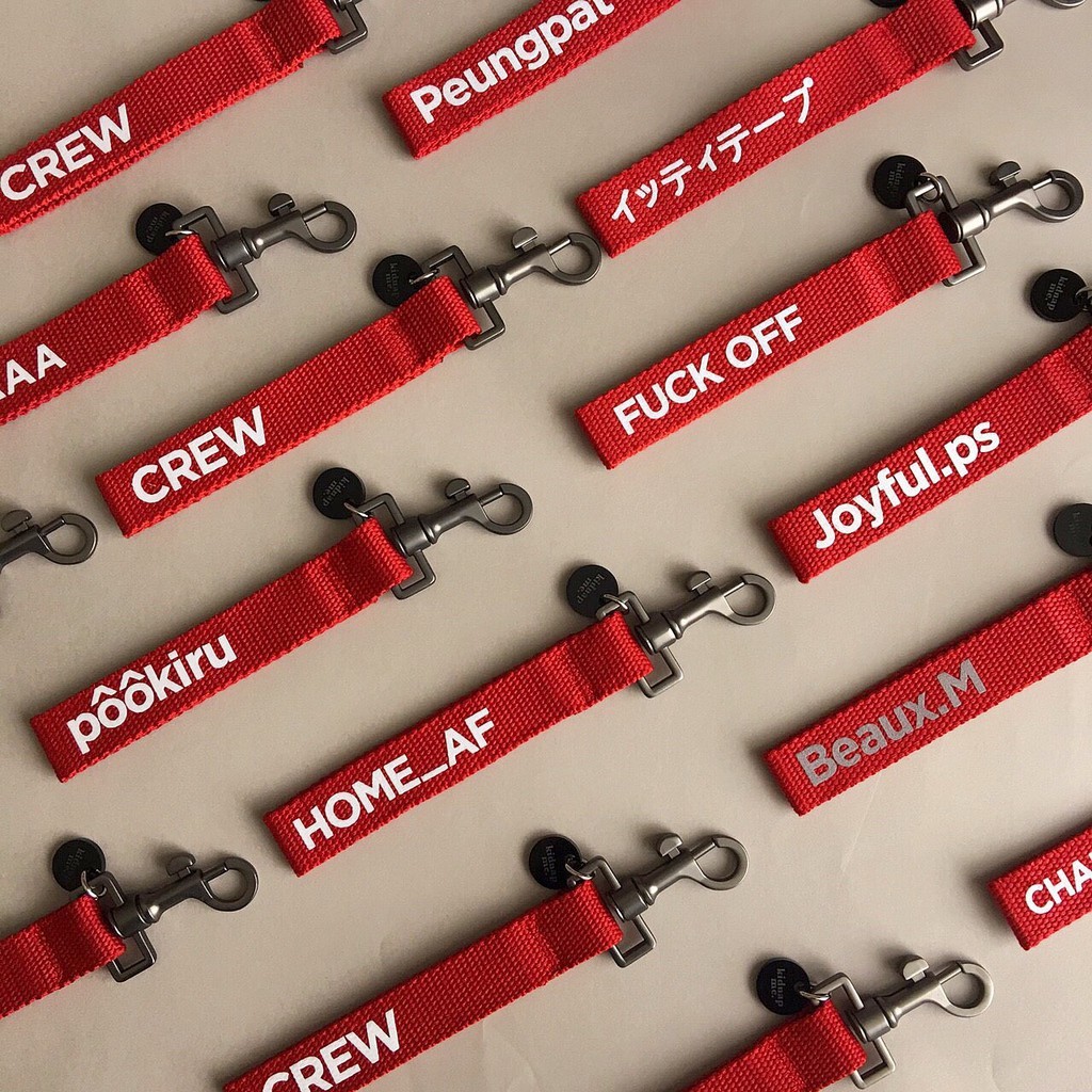 KIDNAP ME. | พวงกุญแจ พิมพ์ชื่อได้ NAME TAG KEYCHAIN | CLASSIC COLLECTION