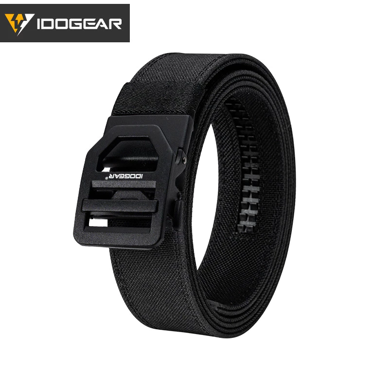 IDOGEAR 1.5 "ยุทธศาสตร์หัวเข็มขัดโลหะปรับได้เข็มขัดไนล่อนที่แข็งแกร่ง IPSC เข็มขัดหนัก 3434