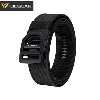 IDOGEAR 1.5 "ยุทธศาสตร์หัวเข็มขัดโลหะปรับได้เข็มขัดไนล่อนที่แข็งแกร่ง IPSC เข็มขัดหนัก 3434