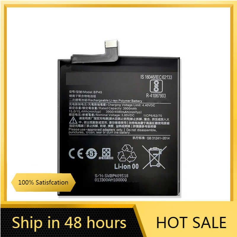 4000mAh BP40 K20 Pro/Mi Pro Battery For Xiaomi Redmi K20 Mi 9T Pro K20pro