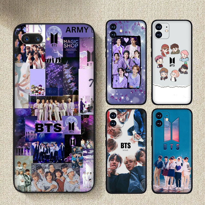 เคสโทรศัพท์แบบนุ่มสําหรับ Huawei Y6P Y7A Y8P Y9A Y5P Nova Y61 10SE YP21 BTS ซิลิโคน TPU Shell