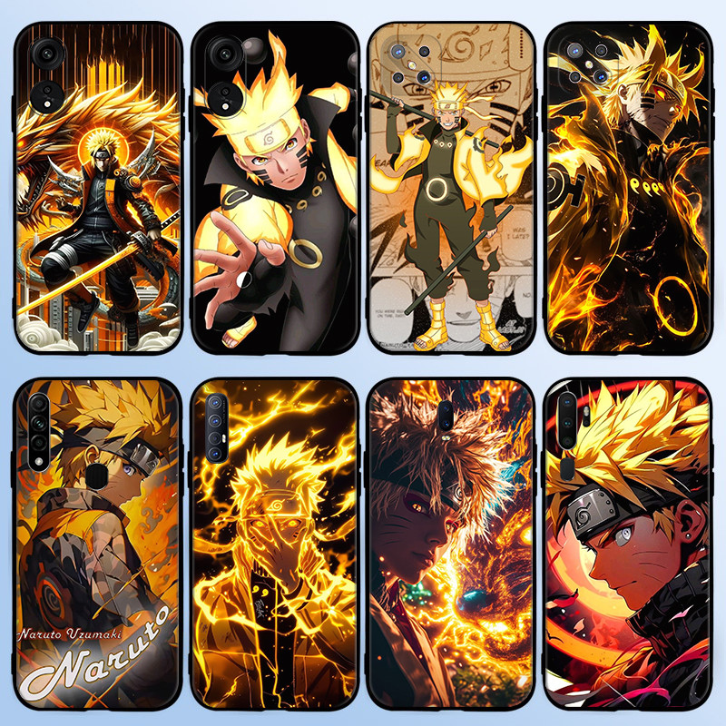 Cool อะนิเมะนารูโตะ Uzumaki สําหรับ OPPO A17 A17K A37 Neo 9 A38 A18 A39 A40 A53 A32 A54 A55 A57 A57S