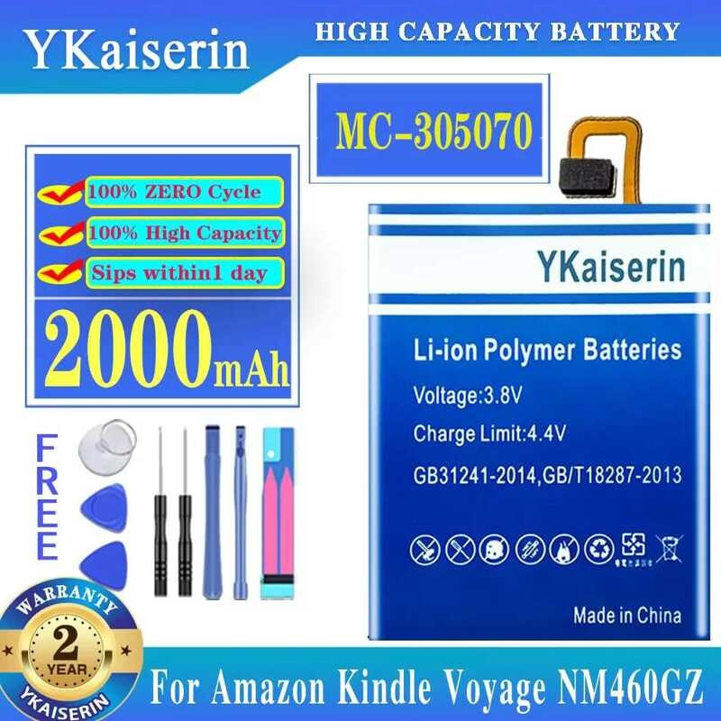 Battery 2000mAh MC-305070 Battery for AMAZON Kindle Voyage NM460GZ 58-000056 MC-305070 S13-R2 S13-R2