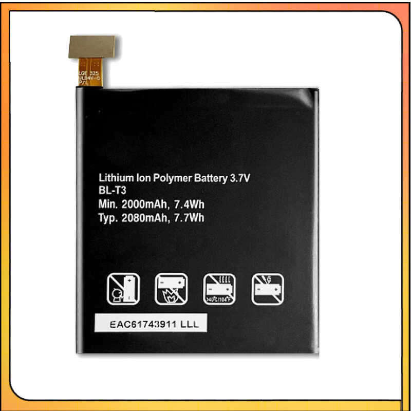 แบตเตอรี่ BL-T3 สำหรับ LG P895 F100 F100L F100S VS950 Optimus Vu BL T3