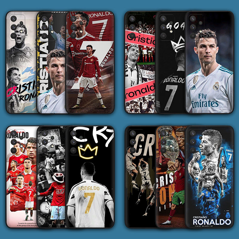 OPPO A3 A3X A3Pro K12X F25 Pro F27 A40 E8R8 Cristiano Ronaldo ฝาครอบซิลิโคนเคสโทรศัพท์