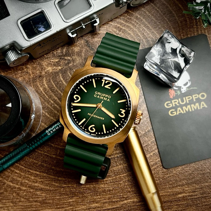 นาฬิกา Gruppo Gamma Peacemaker Bronze(PN-08)