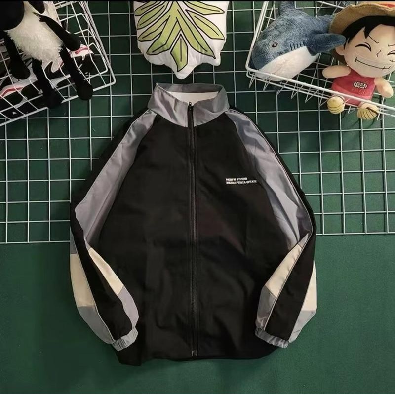 เสื้อแจ็คเก็ตผ้าร่ม Jackets 918 มีซิป แจ็คเก็ตชาย แจ็สเก็ตผ้าร่มชาย