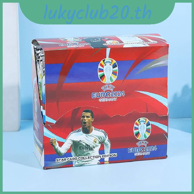 Ultimate Star Football Cards ถ้วยยุโรป Messi Neymar Ronaldo Deck Card Collectible