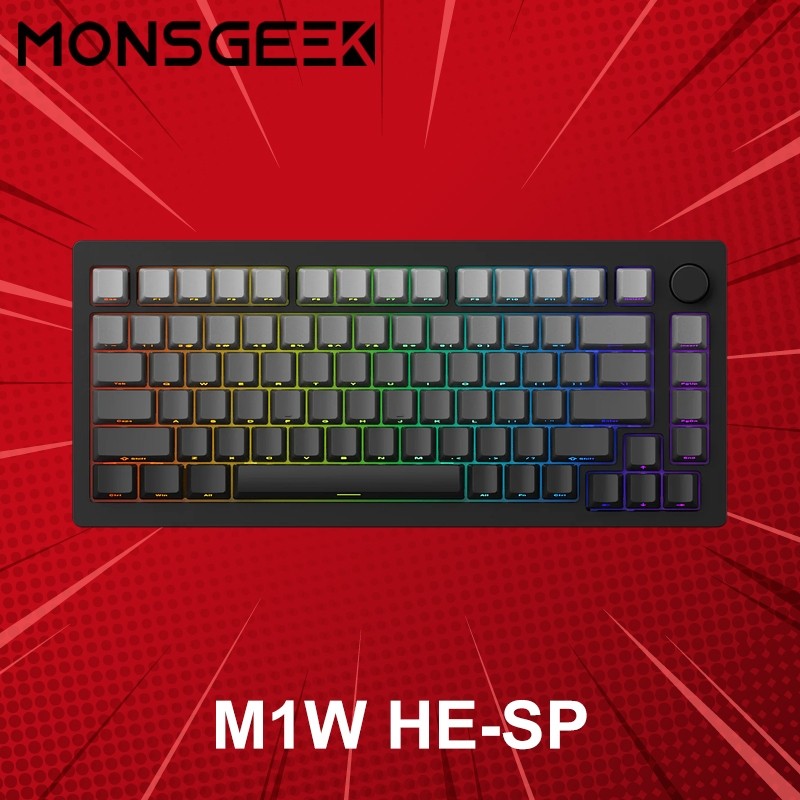 คีย์บอร์ด MonsGeek M1W HE-SP (ภาษาอังกฤษ) ประกันศูนย์ 1 ปี
